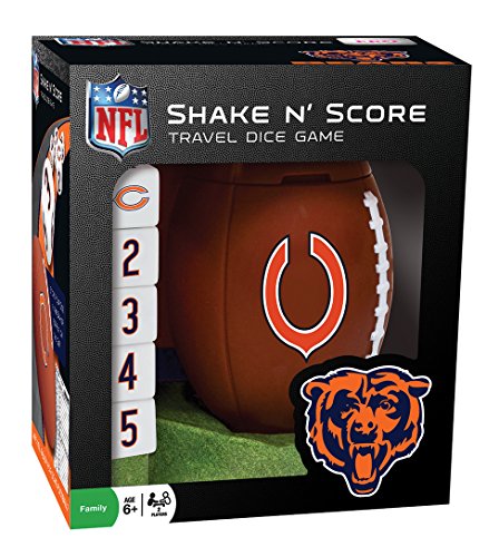 NFL Chicago Bears Shake N' Score Travel Dice Game