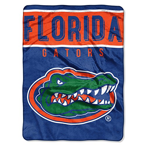 NCAA Florida Gators Unisex-Adult Raschel Throw Blanket, 60" x 80", Basic