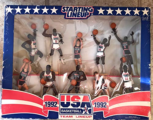 1992 Kenner Starting Lineup USA NBA Basketball Olympic Box Set