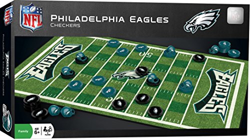 NFL Philadelphia Eagles Checkers Board Game , 13" x 21"