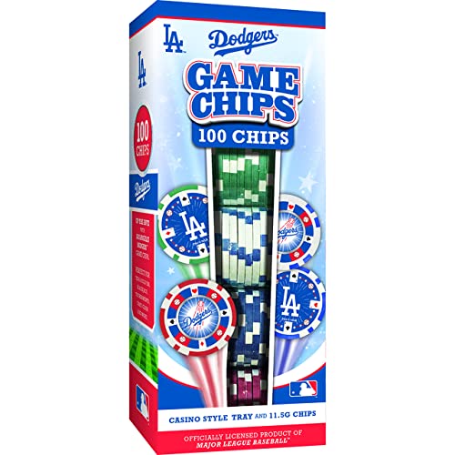 MLB Los Angeles Dodgers Poker Chips 100pc