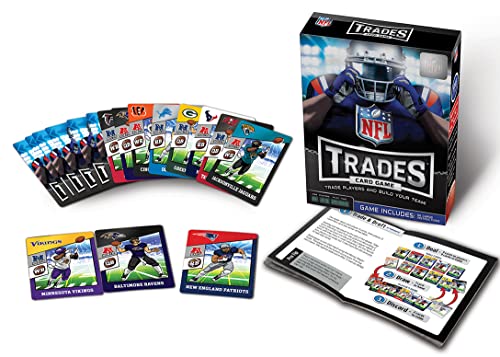 Family Game - NFL Trade Card Game - Officially Licensed Game for Kids & Adults