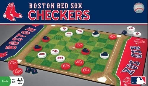 MLB Boston Red Sox Checkers Board Game 13" x 21"