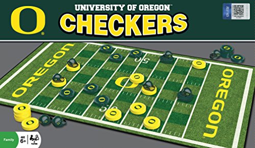 NCAA Oregon Ducks Checkers Game Set 13" x 21"