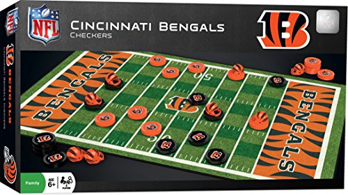 Family Game - NFL Cincinnati Bengals Checkers - Officially Licensed