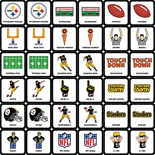 NFL Pittsburgh Steelers Matching Game, For Ages 3+