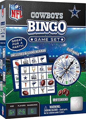 NFL Dallas Cowboys Bingo Game