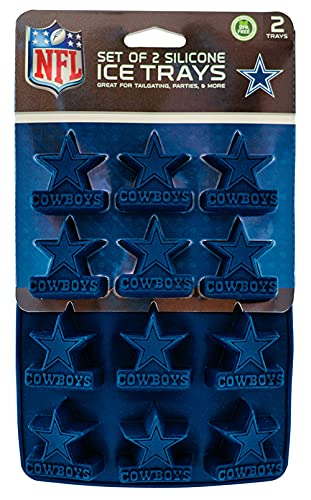 Game Day Set - FanPans NFL Dallas Cowboys - Silicone Ice Cube Trays Two Pack