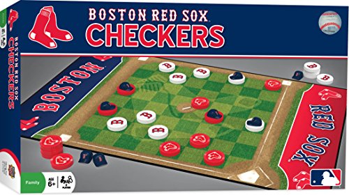 MLB Boston Red Sox Checkers Board Game 13" x 21"