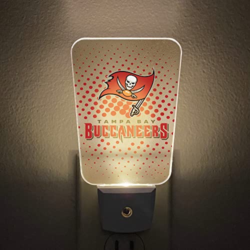 Party Animal NFL Tampa Bay Buccaneers Team Night Light, Team Color