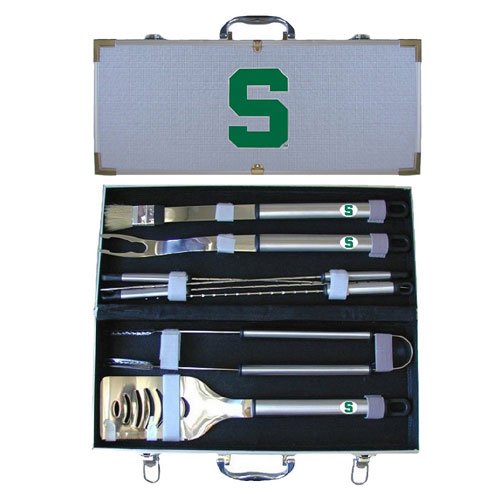 NCAA Team Logo Barbecue Tool Set - Michigan State Spartans