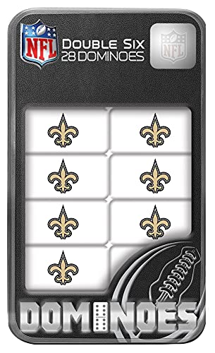 NFL New Orleans Saints Collector Edition Double Six Dominoes