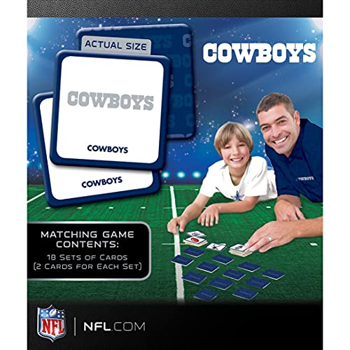 NFL Dallas Cowboys Matching Game Ages 3+ For Ages 3+