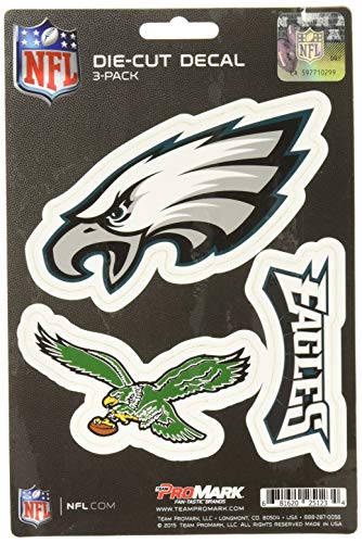 NFL - Philadelphia Eagles 3 Piece Decal Set Standard