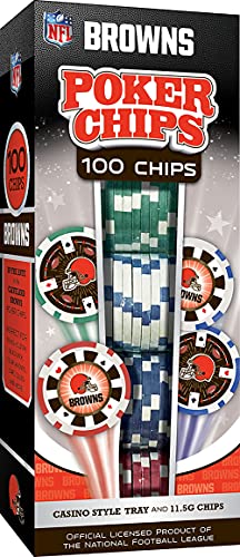 NFL Cleveland Browns Poker Chips 100 Pieces