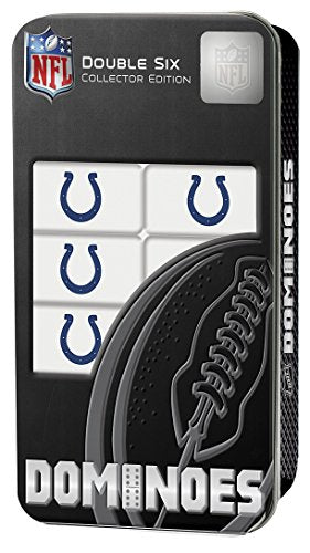 NFL Indianapolis Colts Collector Edition Double Six Dominoes