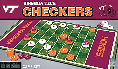 MasterPieces Family Game - NCAA Virginia Tech Hokies Checkers