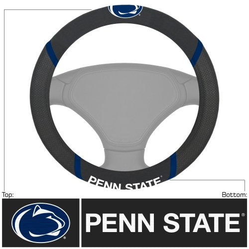 NCAA Penn State Nittany Lions Embroidered Steering Wheel Cover 15" x 15"