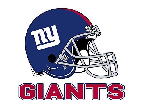 NFL New York Giants Small Static Decal One Size S