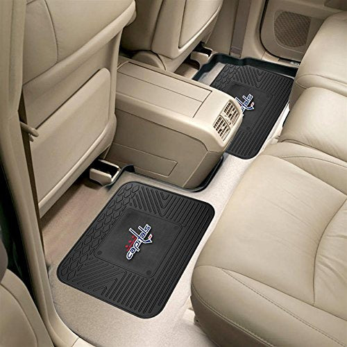 NHL Washington Capitals Back Row Utility Car Mats - 2 Piece Set, 14" x 17"