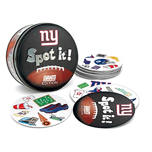 NFL Spot it Game NY Giants 6" X 2.875" X 5.125"