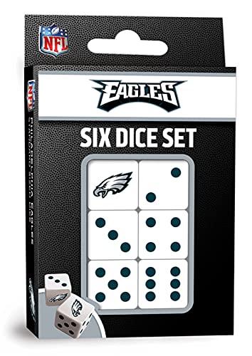 NFL Philadelphia Eagles Dice Set, One Size