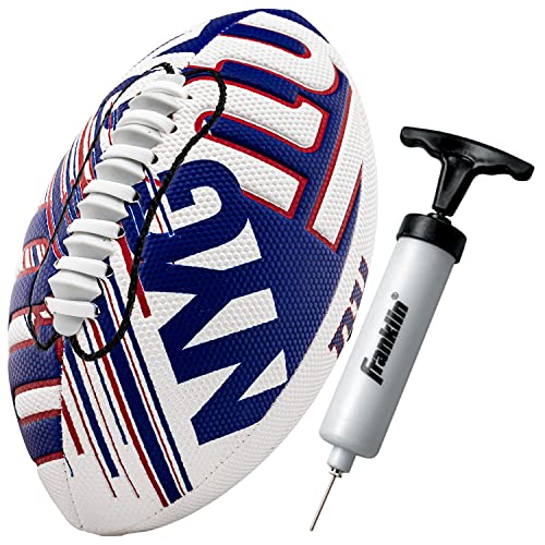 Franklin Sports NFL New York Giants Football - Youth 8.5" Football