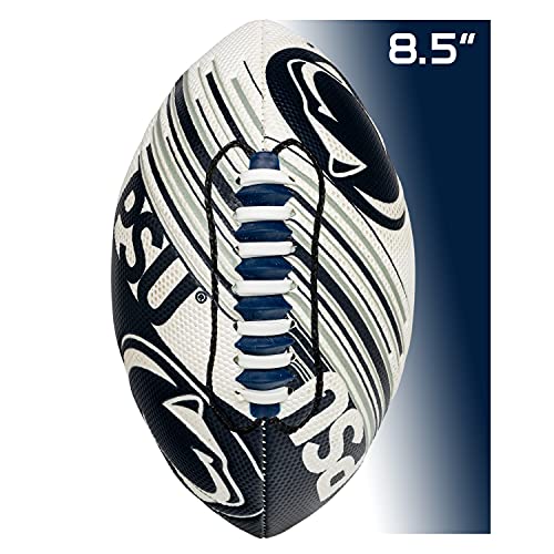 Franklin Sports NCAA Penn State Football - Youth 8.5" SPACELACE Grip