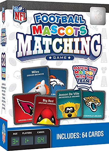 NFL Football Mascots Matching Game