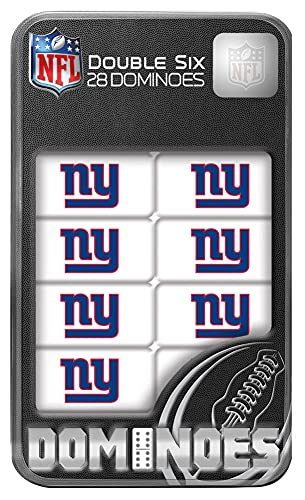 NFL New York Giants Collector Edition Double Six Dominoes One Size