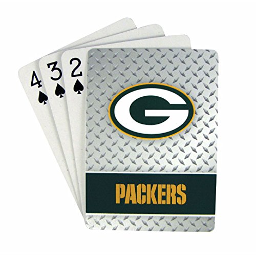 NFL Green Bay Packers Diamond Plate Playing Cards 3.5"