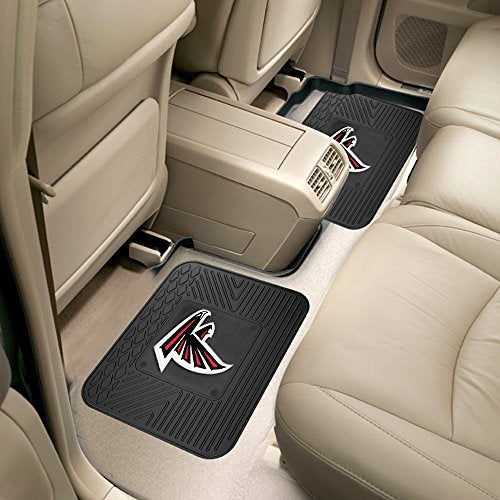 NFL Atlanta Falcons Back Row Car Mats - 2 Piece Set, 14in. x 17in., Uni One Size