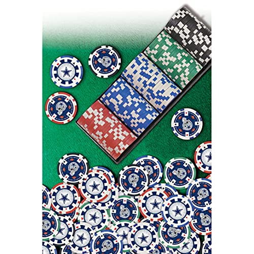 NFL Dallas Cowboys NFL 100-Piece Poker Chips