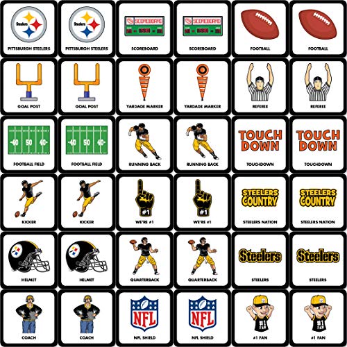 NFL Pittsburgh Steelers Matching Game, For Ages 3+