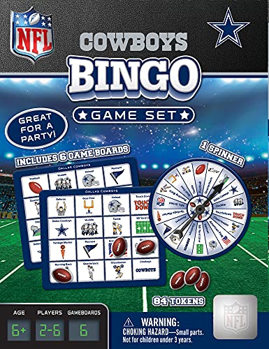 NFL Dallas Cowboys Bingo Game