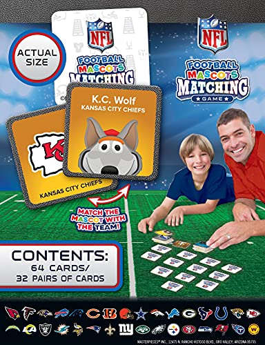 NFL Football Mascots Matching Game