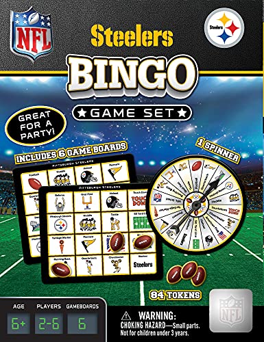 NFL Pittsburgh Steelers Bingo Game One Size