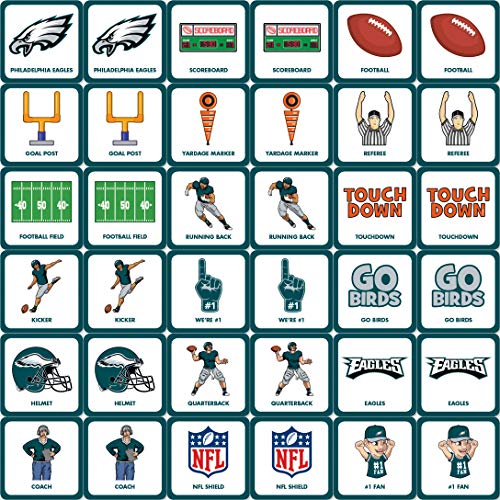 NFL Philadelphia Eagles Matching Game, For Ages 3+