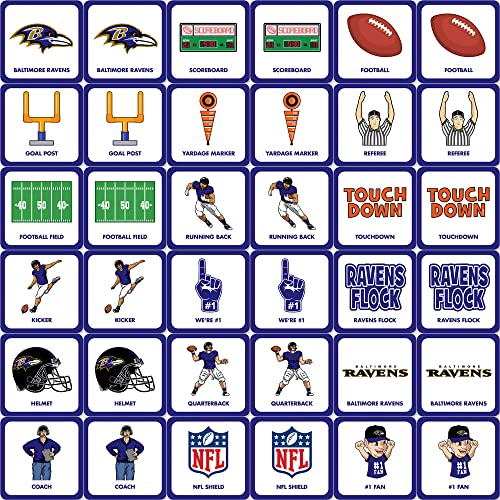 Baltimore Ravens NFL Matching Game