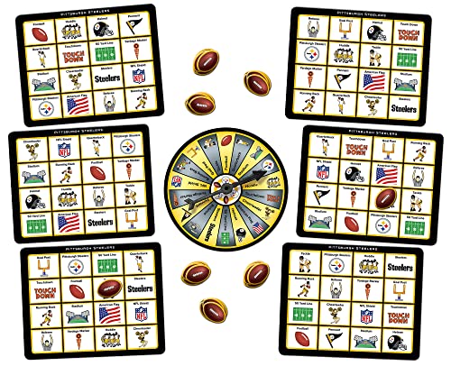 NFL Pittsburgh Steelers Bingo Game One Size