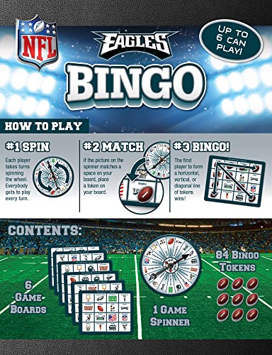 NFL Philadelphia Eagles Bingo Game