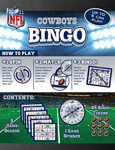 NFL Dallas Cowboys Bingo Game