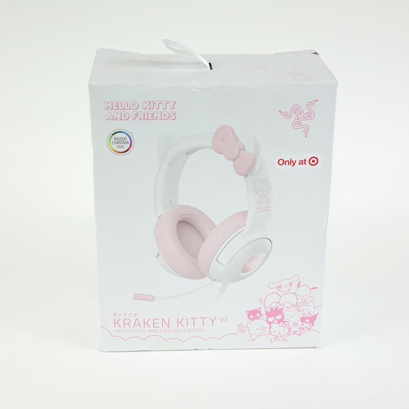Razer Kraken Kitty V2 USB Headset with Kitty Ears Hello Kitty & Friends Edition