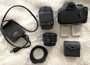 Canon Rebel T5i camera (18.0 Megapixel) + 50mm prime lens & More Extras!