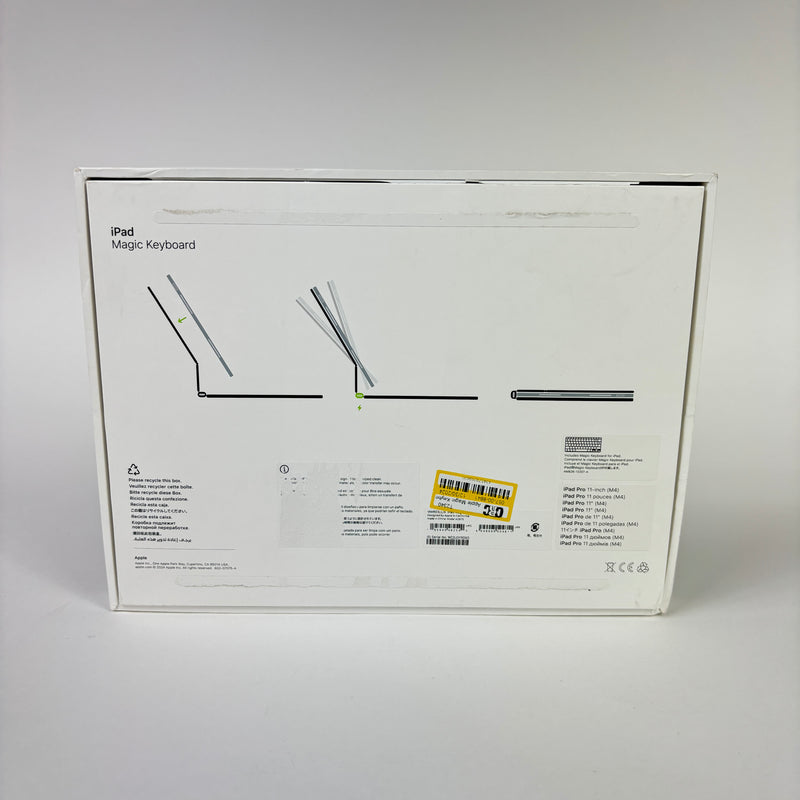 Apple iPad Magic Keyboard Case for iPad Pro 11-inch M4 Built-in Trackpad - White