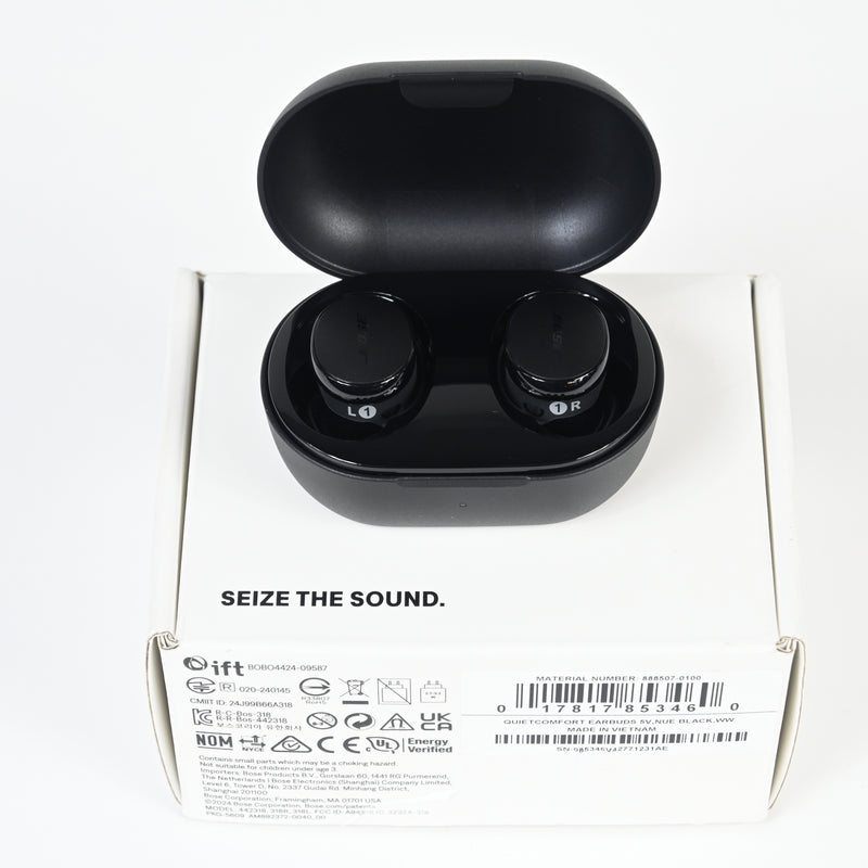 Bose QuietComfort Wireless Bluetooth ANC Earbuds - Black