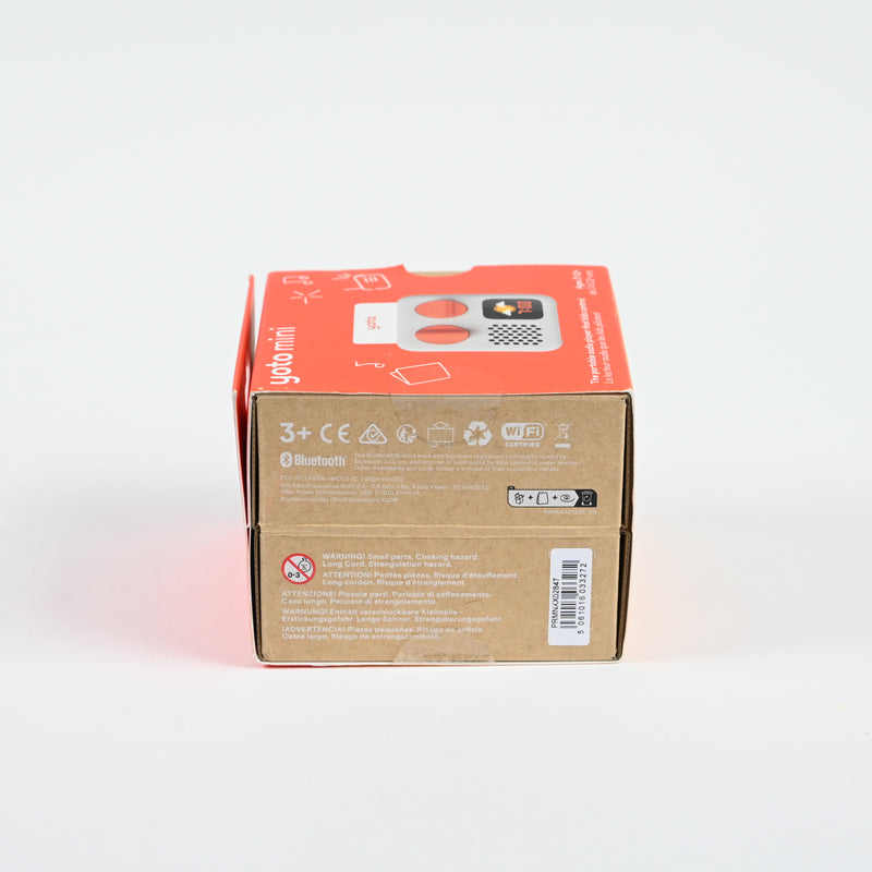 Yoto Mini + Make Your Own Card – Kids Screen-Free Bluetooth Audio Player