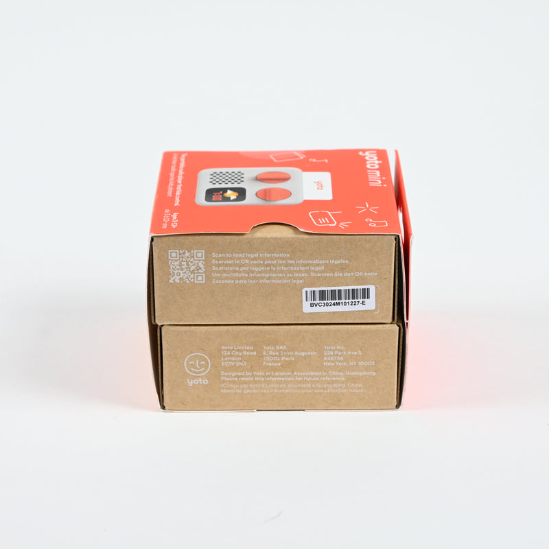 Yoto Mini + Make Your Own Card – Kids Screen-Free Bluetooth Audio Player