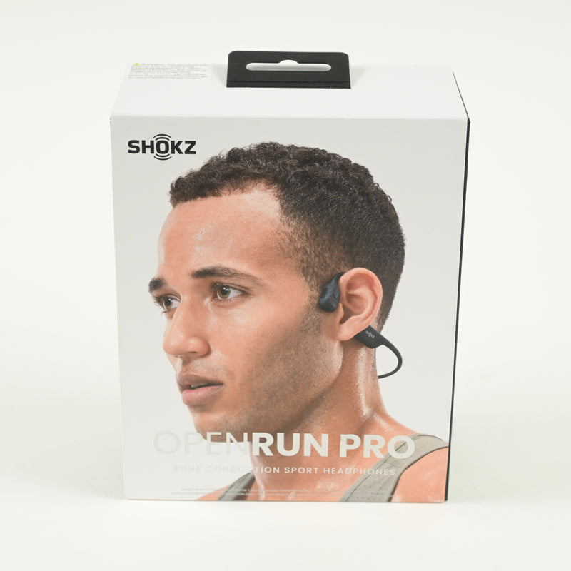 SHOKZ OPENRUN PRO Wireless Bluetooth Bone Conduction Headphones - Black