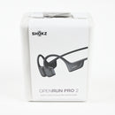 SHOKZ OpenRun Pro 2 - Open-Ear Bone Conduction Sport Wireless Headphones - Black